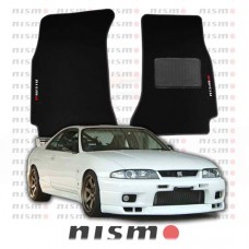 Nismo R33 Skyline GTS-T Custom made front floor mats Set of 2